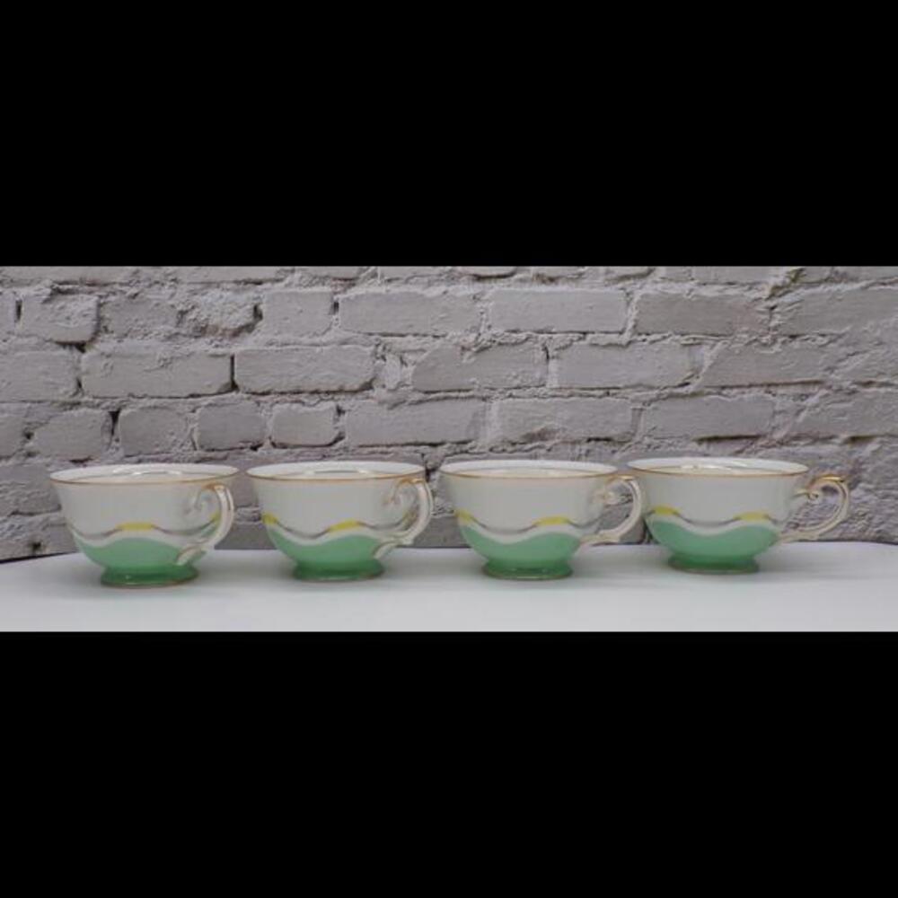 Vintage Yoshino Tea Cups Set of 4 Pieces
